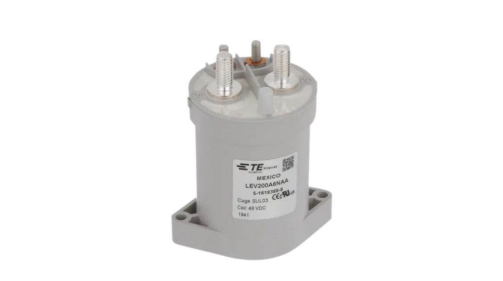 DC-hoogspanningsschakelaar Kilovac LEV200 1NO DC 48V 500A Schroefaansluiting, M8